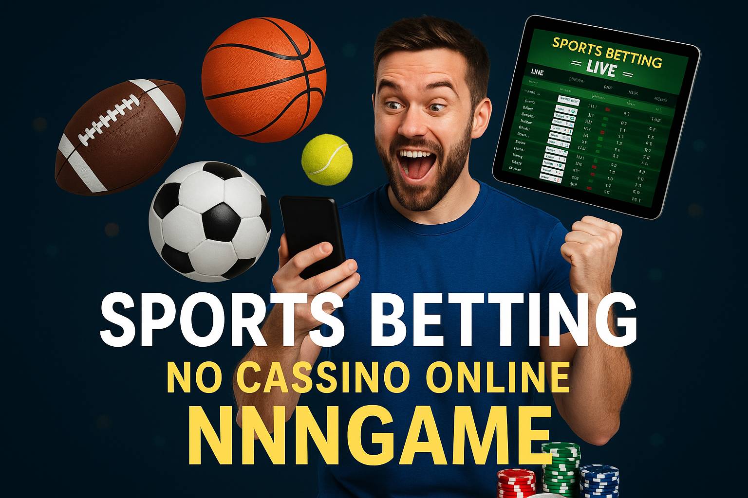 Apostas esportivas no cassino online NNNGAME