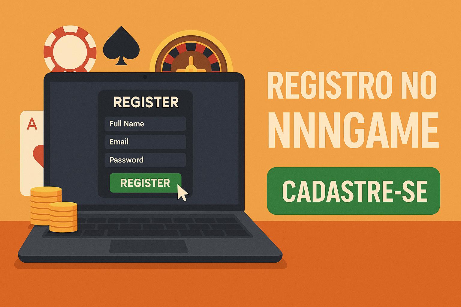 Não Perca tempo, o rRgistro na site NNNGAME