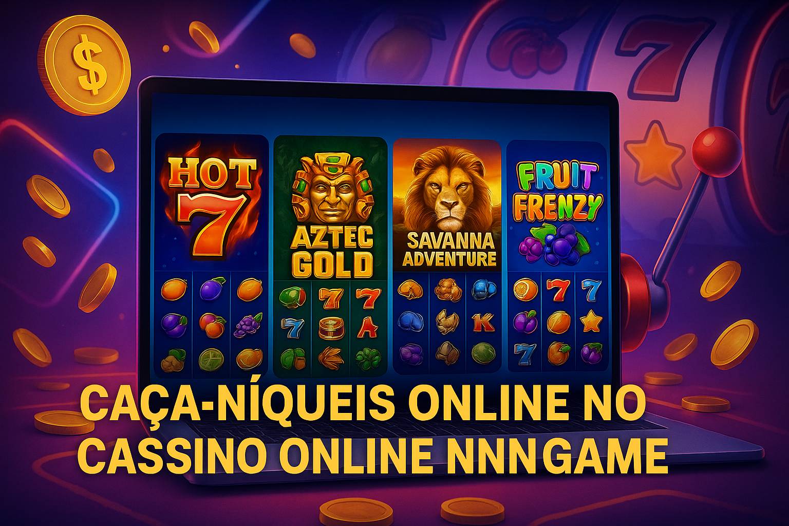 Explore o mundo das slot machines no NNNGAME Casino